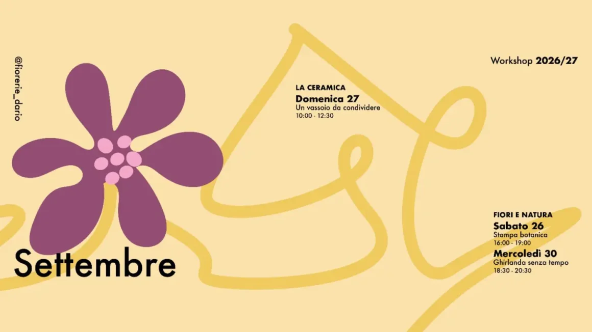 Workshop settembre 2026